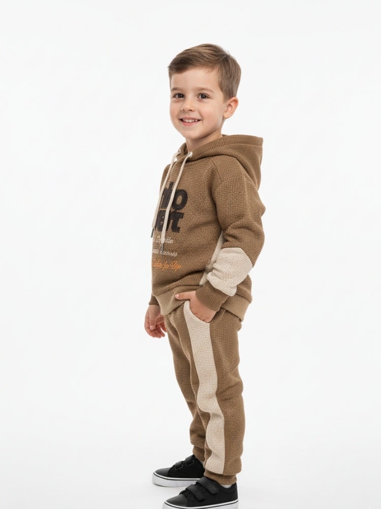 Brown Introvert Hoodie Set - Image 2